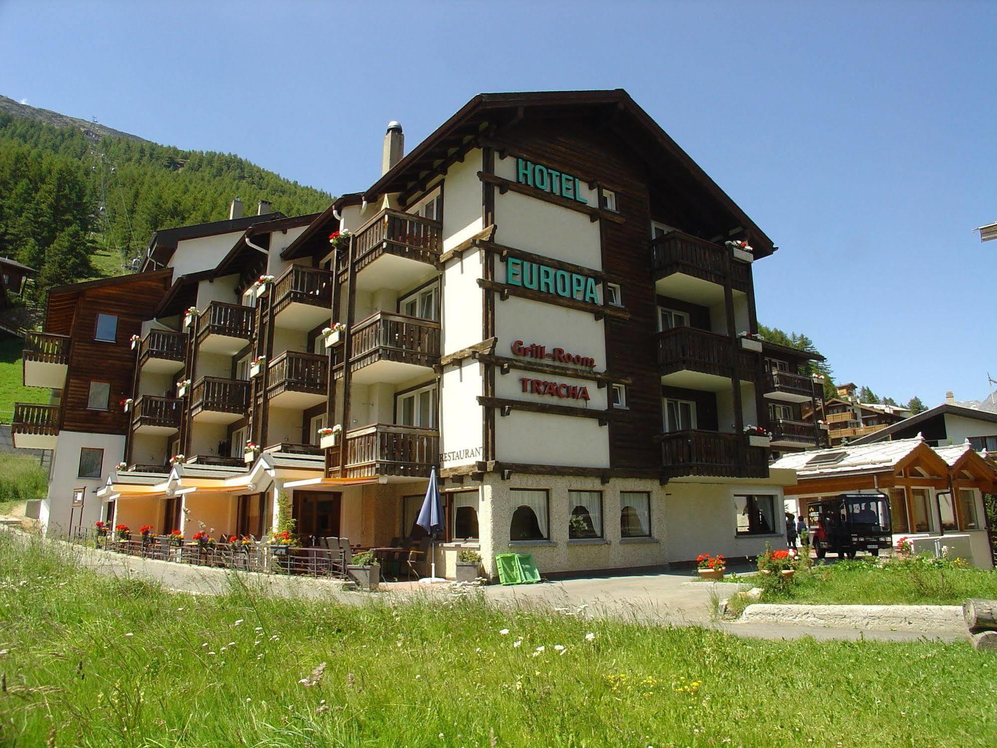 Hotel Europa Saas Fee Dış mekan fotoğraf