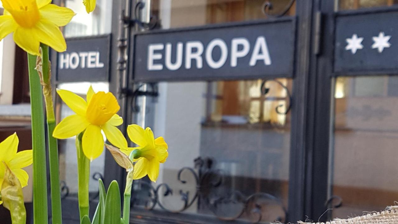Hotel Europa Saas Fee Dış mekan fotoğraf